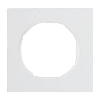 Elektrická zásuvka Rámeček Berker R.3, bílá, lesk Rozměry: 1-násobný