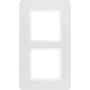 vypínač Rámeček, 2-násobný, Q.7, bílá sametová BERKER 10126189