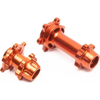 RC vybavení 1:4 Losi Promoto-MX Motorcycle: Náboj hliník CNC, oranžový