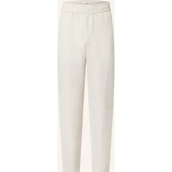 Pánské kalhoty Samsøe Samsøe Pánské Kalhoty Smithy Slim Fit Se Lnem, režná, 56