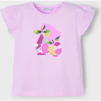 Dětské tričko Mayoral růžová barva, 3015 3015.6R.Mini.PPYA 30X, vel. 110