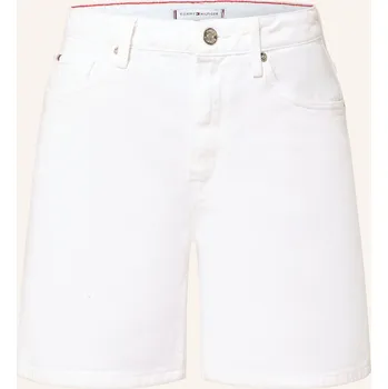 Dámské kraťasy Tommy Hilfiger Dámské Džínové Šortky, ycf th optic white, 42