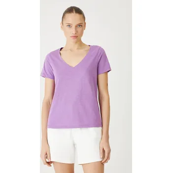 Dámské tričko Bavlněné tričko Medicine dámské, fialová barva RS25.TSD0B0 45X, vel. XS