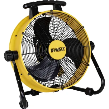Teplovzdušný ventilátor DEWALT podlahový ventilátor 110 W (Ø x v) 620 mm x 610 mm žlutá