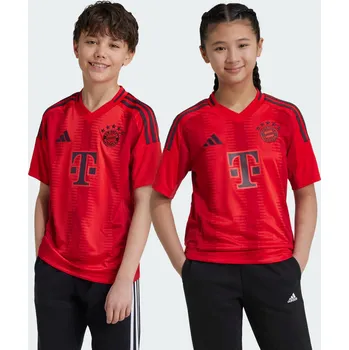 Míčový sport ADIDAS Dětský dres FC Bayern 24/25 10 LET ČERVENÁ