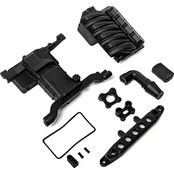 RC vybavení Axial SCX6: Lože serva a kryt motoru