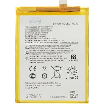 Baterie pro mobilní telefon NC50 Baterie pro Motorola 5000mAh