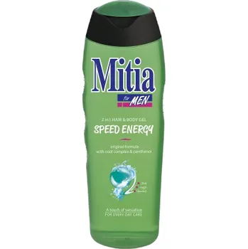Koupelová kosmetika Mitia for men 2v1 sprchový gel 400ml Speed energy