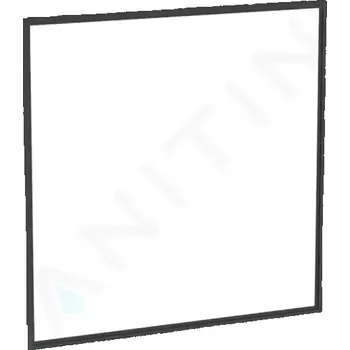 Nábytkové kování Geberit ONE Krycí rám 600x930 mm, pro vestavnou zrcadlovou skříňku Geberit ONE, matná černá, 505.841.00.3