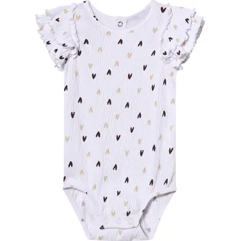 lupilu® Dívčí body s BIO bavlnou (srdce/bílá, 86/92)