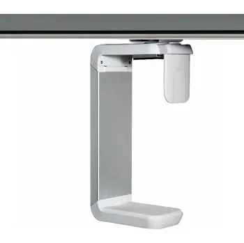 Držák PC Humanscale CPU600W otočný držák na PC stříbrno-bílý