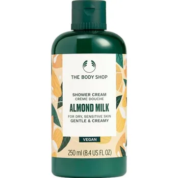 The Body Shop Almond Milk Shower Cream hydratační sprchový krém pro suchou a citlivou pokožku 250 ml