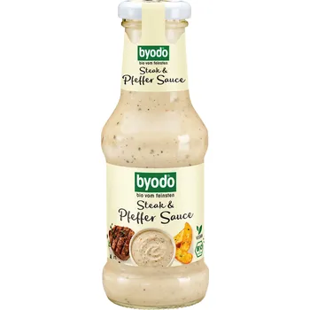 Omáčka Bezlepková pepřová steaková omáčka bio 250 ml - Byodo