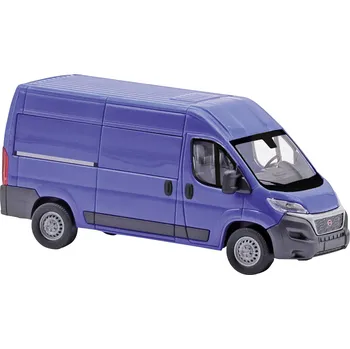 Modelová železnice Busch 54603 H0 model osobního automobilu Fiat Ducato, modrá