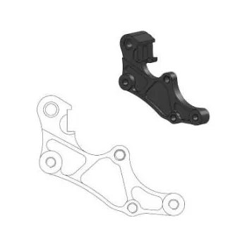 Brzdová čelist MOTO-MASTER adaptér OVERSIZE 320 mm (SUPERMOTO) do třmenu - BETA RR / X-TRAINER (MOTO-MASTER adaptér OVERSIZE 320 mm (SUPERMOTO) do třmenu - BETA RR / X-TRAINER)