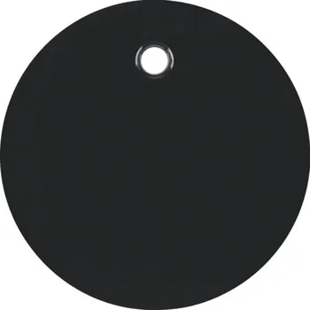 vypínač Kryt pro tahový spínač a tlačítko, Berker R.1/R.3/R.8 Barva: Černá, Povrch: Lesk