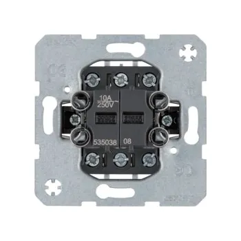 vypínač Berker Tlačítko, kolébkové, řazení 6/0 + 6/0