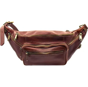 Sport Kožená ledvinka 1206 hnědá, IL GIGLIO