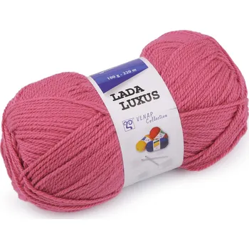 Příze Pletací příze Lada Luxus 100 g