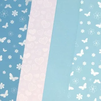 Vizitkový papír Papír na vizitky A4 200g 208922 Pastel modrý