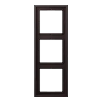 vypínač Rámeček, JUNG LS ZERO, dark Orientace: Svislý, Rozměry: 3-násobný