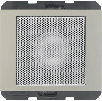 Reproduktor vestavný Berker K.1/K.5 Barva: Nerezová ocel, Povrch: Lak