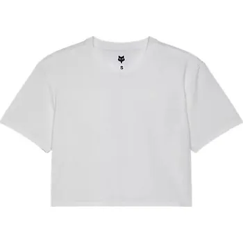 Dámské tričko Dámské triko Fox W Forums Ss Tech Tee Crop White 33594-008 25/26 S