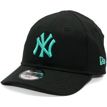 Kšiltovka Dětská Kšiltovka New Era - MLB League Essential 9FORTY - NY Yankees - Black / Teal dětské kšiltovky Infant (48-50 cm)