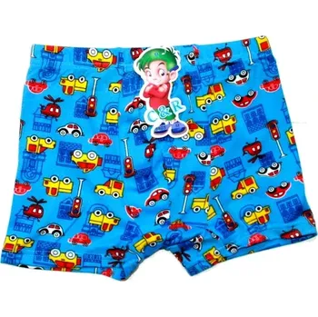 Chlapecké trenýrky s auty pro kluky 8803 tyrkysové 776/40