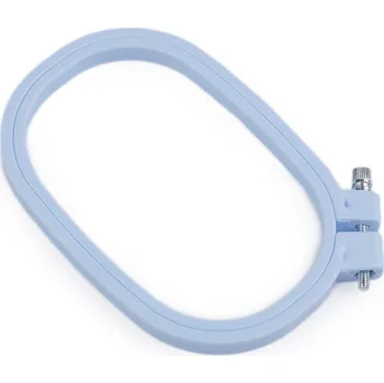 Vyšívací rámeček plastový Varianta: 2 modrá světlá, Balení: 1 ks