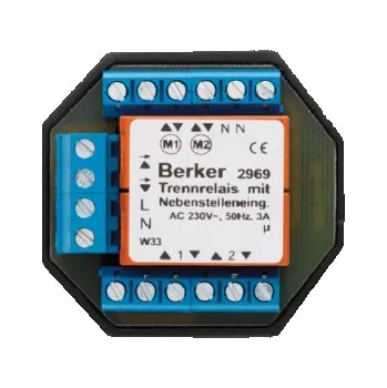 Relé Berker Žaluziové oddělovací relé RolloTec Trennlais, vestavné