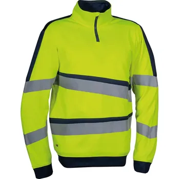 Pracovní oblečení Reflexní pracovní mikina COFRA LIXUS Barva: Žlutá, Velikost: 4XL