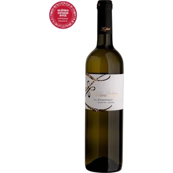 Víno Chardonnay 2024, pozdní sběr, Vinařství Zapletal, polosuché