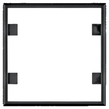 vypínač Hager Rámeček, Lumina passion, bílé sklo Orientace: Vodorovný, Rozměry: 1-násobný