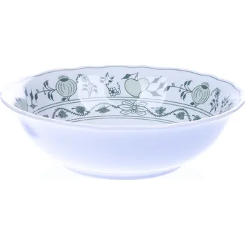 ZELENÝ Cibulák Mísa kompotová vysoká 23cm Originál Český porcelán Dubí