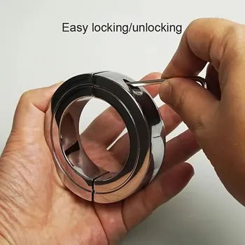 Závaží na varlata a penis - s klíčem na šroub Velikost: S