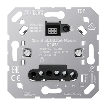 Spínací hodiny Jung Elektronická spínací vložka, 1 kanál
