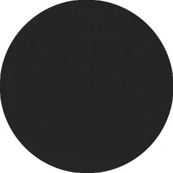 Elektrická zásuvka Centrální díl pro otočný stmívač, Berker R.1/R.3/R.8 Barva: Černá, Povrch: Lesk