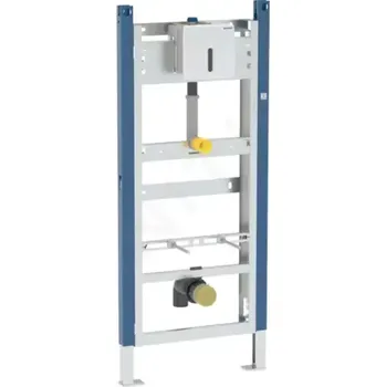 Geberit Duofix Předstěnová instalace pro pisoár, s ovládáním splachování, výška 1,1 až 1,3 m, chrom mat, 111.695.46.5