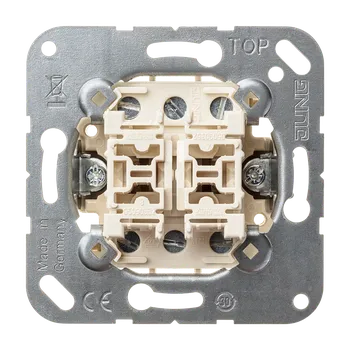 vypínač Vypínač 6 + 6 střídavý dvojitý, JUNG