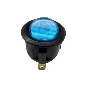 vypínač TRU COMPONENTS 1587855 kolébkový spínač TC-R13-112I B/W 12 V/DC 6 A 1x vyp/zap s aretací 1 ks