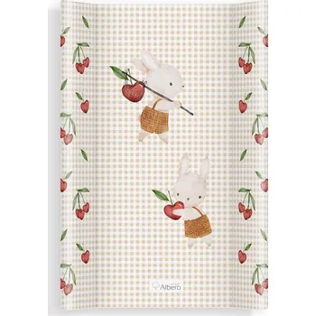 Přebalovací podložka ALBERO MIO Přebalovací podložka měkká - Třešňová zábava