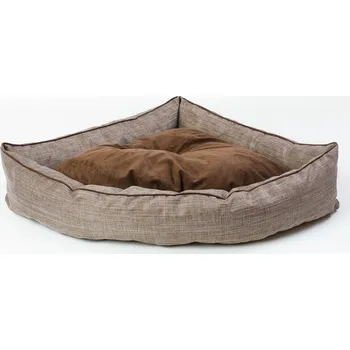 Pelíšek pro psa Pelíšek CORNER hnědý Délka: 3 - 70x70x18cm