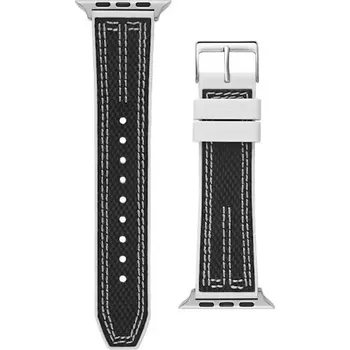 Příslušenství k chytrým hodinkám Guess Silikonový řemínek pro Apple Watch (42 - 45 mm) - Black CS3003S1 + 2 měsíce na vrácení zboží