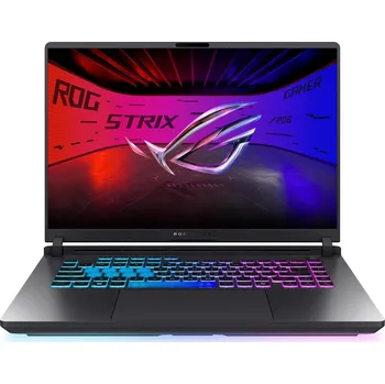 Notebook ASUS ROG Strix G16 - Ultra 9 Processor 275HX/32GB/1TB SSD/RTX 5080 16GB/16"/2,5K/IPS/240Hz/2y PUR/bez OS/šedá