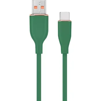Datový kabel Kabel USB‑A na USB‑C 1,5 m zelený