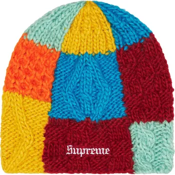 Čepice Supreme Block Knit Beanie Multicolor Velikost: ONE SIZE