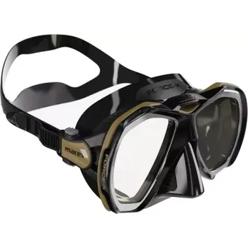 Potápěčská maska Maska dvouzorníková FORCE-X, MARES olivová