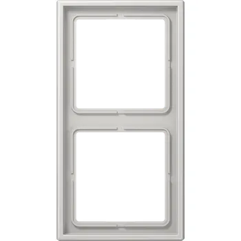 Rámeček, JUNG LS990, světle šedá Rozměry: 2-násobný