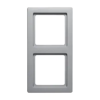 Elektrická zásuvka Berker Rámeček Berker, Q.1, stříbrmá sametová Rozměry: 2-násobný